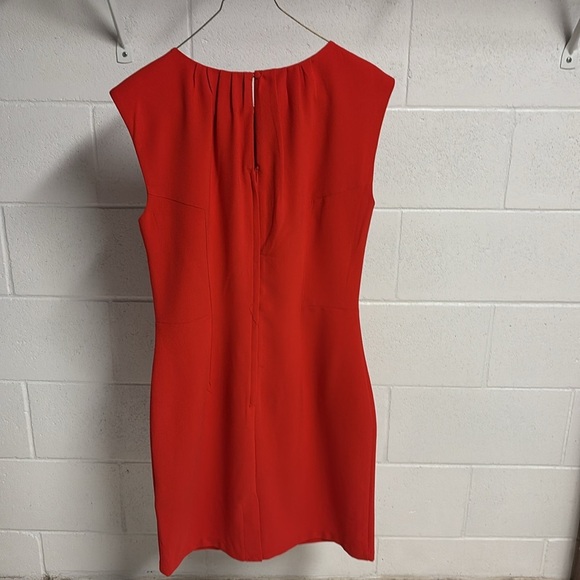 H&M Red Sleeveless Sheath Mini Dress - Picture 4 of 8